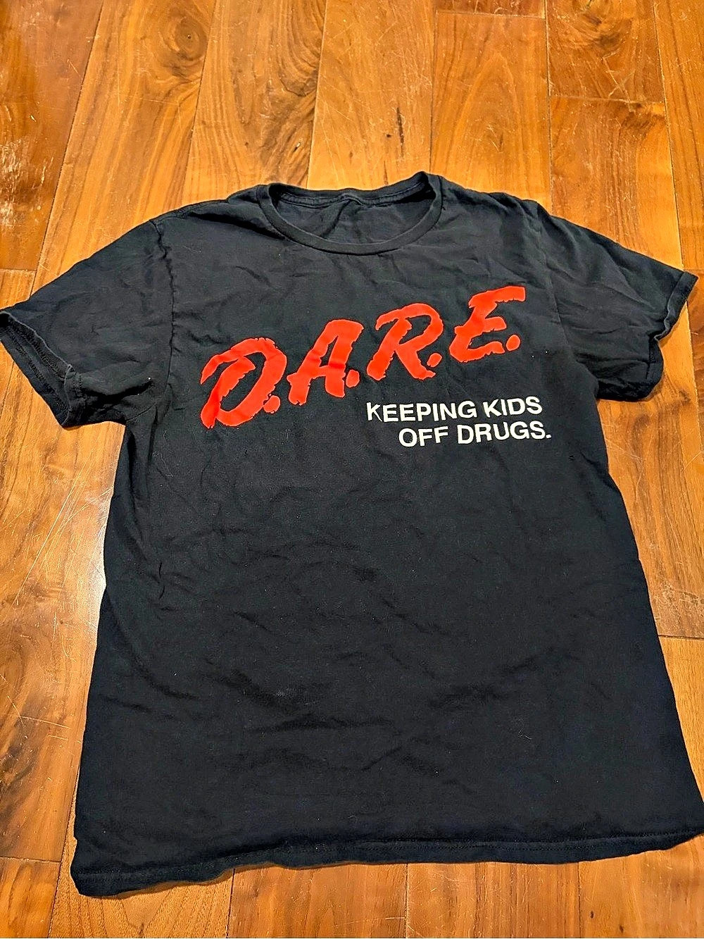D.A.R.E. Keeping Kids Off Drugs Graphic T-Shirt